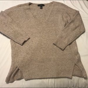 Oversized V Neck Sweater